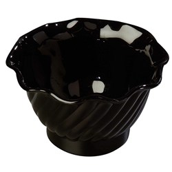 Swirl Bowl Pcarb 148Ml Blk Srb5cw (24)
