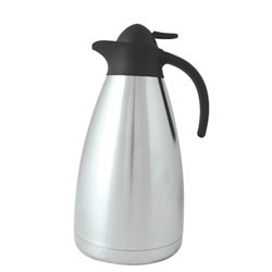1.5L Stainless Steel Vacuum Insulated Jug with Black Top Pujadas