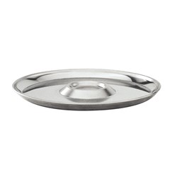 Oyster Plate 200Mm S/S 6 Serve (10/40)
