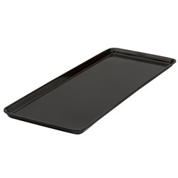 Melamine Sandwich Tray Black 390mm Ryner