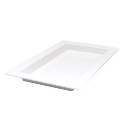Melamine Platter Deep Wht 500X310x40mm (2/6)