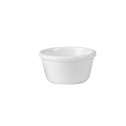 Melamine Ramekin Smooth White 120ml Ryner