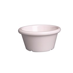 Melamine Ramekin Smooth White 60ml Ryner