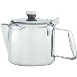 Teapot 1.5Lt Straight Sided S/S