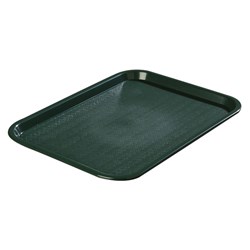 Tray Cafe 457X356mm Green P/Prop (12)