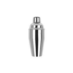 Classic Club 3 Piece Cocktail Shaker Silver 300ml Zanzi