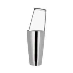 Boston Cocktail Shaker Silver 700ml Zanzi