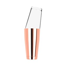 Boston Cocktail Shaker Rose Gold 700ml Zanzi