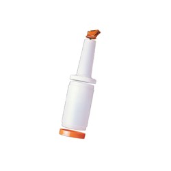 Store N Pour Rnd 500Ml Plastic Complete W/-6 Col Spouts (12)
