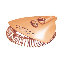Bar Strainer Barray Copper Trilobal (6)