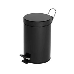 Pedal Bin Black 3L 170x270mm Compass