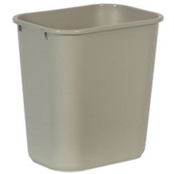 Waste Bin 27Lt 370X260x380mm Beige (12)