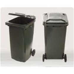 Wheelie Bin 80Lt Dark Green
