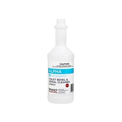 Alpha Toilet & Urinal Cleaner Spray Bottle 750ml Kleaning Essentials