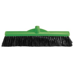 Medium Stiff Broom Head Green 450mm Oates