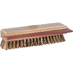 Deck Scrub 300Mm W/- Squeegee Synth Fill Wood