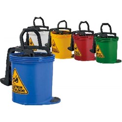 Mop Bucket 16Lt Mobile Blue Plastic (2)