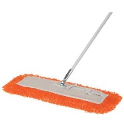 Dust Control Mop With Handle Orange 910mm Oates