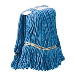 Mop Head 350Gm Hospital Lt/Dut F/Master Blue Cotton (10)