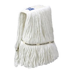 Mop Head 350Gm Hospital Lt/Dut F/Master White Cotton (10)