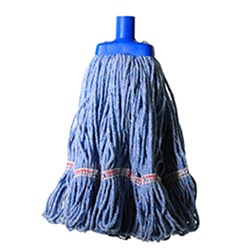 Round Cotton Hospital Mop Head Blue 350Gm Kleaning Essentials