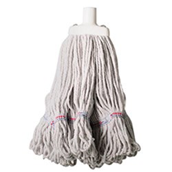 Round Cotton Hospital Mop Head White 350Gm Kleaning Essentials