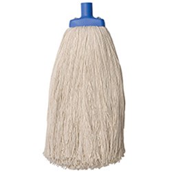 Polyester Cotton Mop Head White 600Gm Kleaning Essentials
