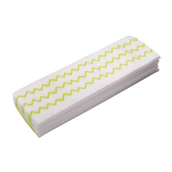 Microfibre Mop Pad Disposable Yellow Rubbermaid