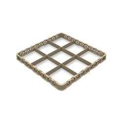 Glass Rack Basket Extender 9 Compartment