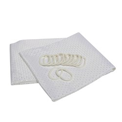 Shower Curtain 1800X1800mm Wht Polyester (24)