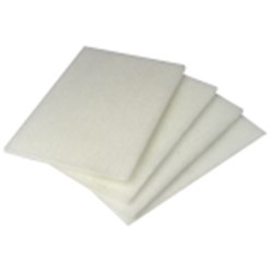 Scourer Pad White Lge 225X150mm (100)