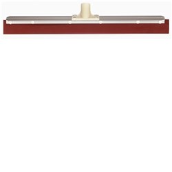 Floor Squeegee Aluminium Back With Red Rubber 600mm Oates