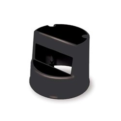 Heavy Duty 2 Step Mobile Step Stool Black Rubbermaid