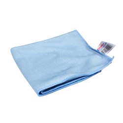 Microfibre Glass Cloth Blue 400mm Kleaning Essentials