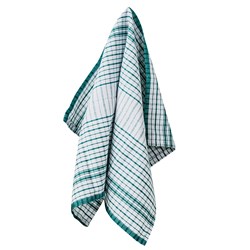Super Soaker Tea Towel Green Cotton 450x760mm Essentials Collection