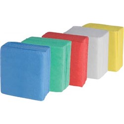Wipes Heavy Duty Blue 380X400mm 20/Pkt (5)