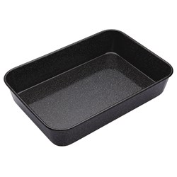  Roast Pan Vitreous Enamel 400x280x80mm Bakemaster