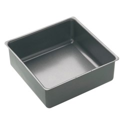 Cake Pan Square 210X70mm Deep Loose Base N/S (6)
