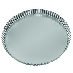Quiche Tin 320X25mm Fluted Loose Base Tin