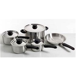 Cookware Set 5 Pce S/S Bakelite Handles