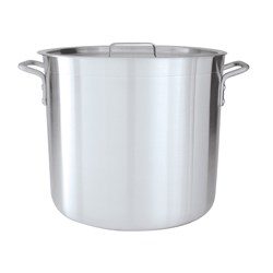 Stockpot 80Lt 480X430mm W/-Lid Premier Alum