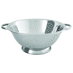 Colander 330X135mm 8Lt S/S 4Mm Holes