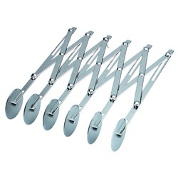 Dough Divider 6 Wheel S/S Extendable