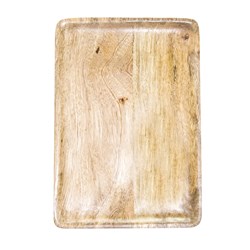 Mangowood Serving Board Rectangle Natural 360mm Chef Inox