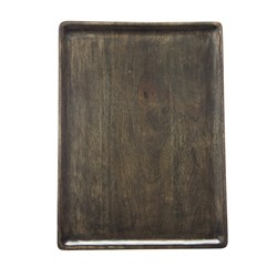 Mangowood Serving Board Rectangle Dark 360mm Chef Inox