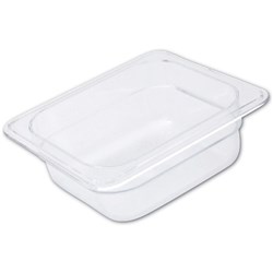 Insert Pan Clear 1/6 GN 65mm Polycarbonate Cambro