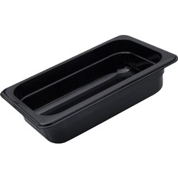 Insert Pan Black 1/3 GN 150mm Polycarbonate Cambro