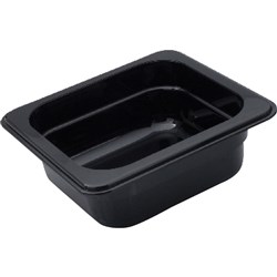 Insert Pan Black 1/6 GN 65mm Cambro