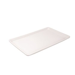 Gastronorm Pan 1/1 Size 25mm White Porcelain Ryner