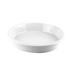 Insert Pan Round 360Mm / 6.1Lt Porcelain Suit Induct. Chafer